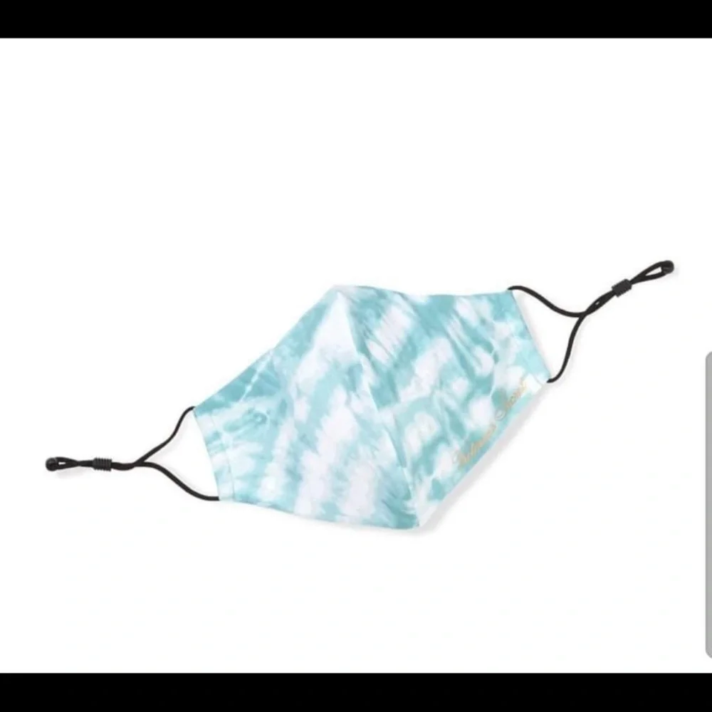 VICTORIAS SECRET REUSABLE FACE MASK tie-dye blue
